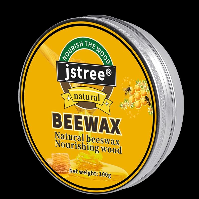 Jstree Real Wood Floor Care Wax, 100g Polishing & Protection, Enhances Shine, Ideal for Wooden Boards Maintenance