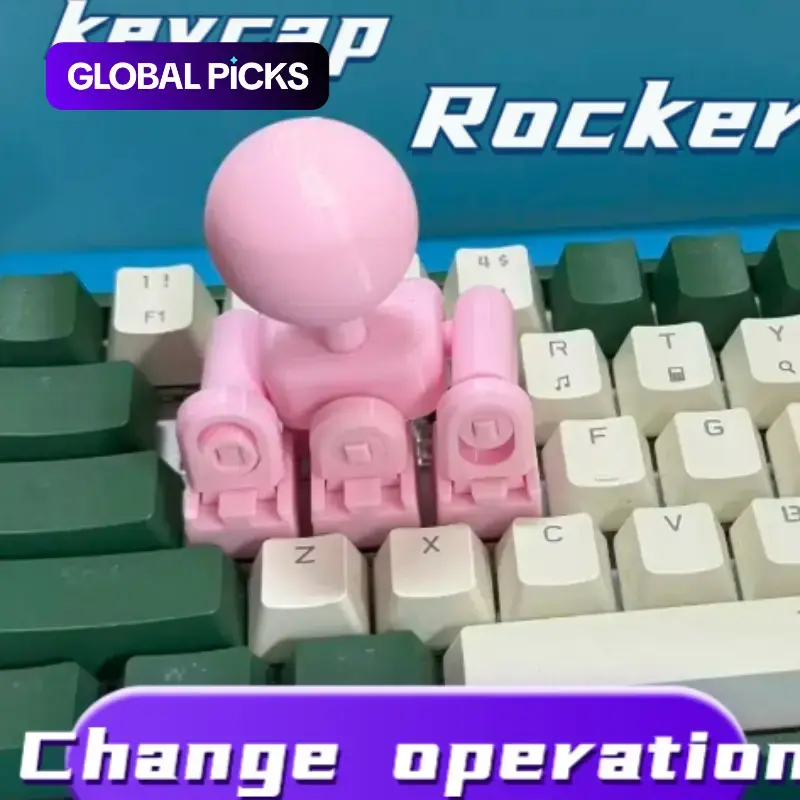 Mechanical Keyboard Keycaps Joystick Wasd Up Down Left Right Universal Street Fighter Mechanical Keyboard Joystick Creative Keycaps
