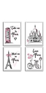 9 Pcs Inspiration Wall Decor for Women, Pink and Gold Makeup Lash Lips Wall Art Poster, Motivational Quotes Fashion Prints for Women Bathroom Bedroom Home Decor, 8 x 10 Inch, Unframed