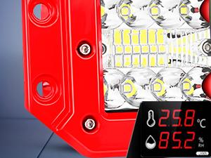 Nilight 2PCS 42W Flush Mount LED Pods Spot Flood Combo Beam with Wiring Harness Kit for Driving Backup Reverse Grill Mount Light  dealsforyoudays