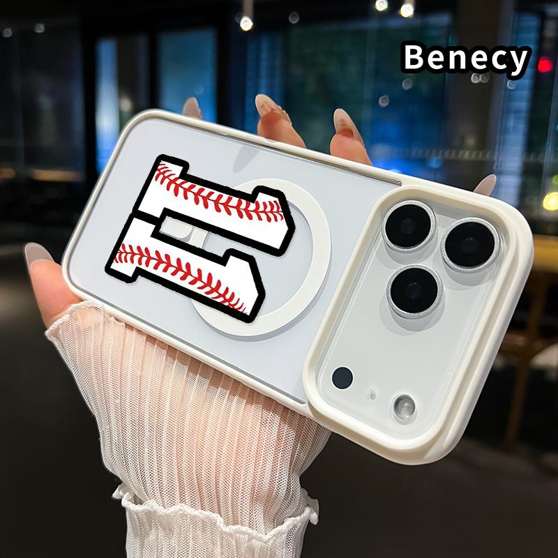 Baseball - Number Eleven Pattern Magnetic Phone Case for iPhone 17 16  Pro Max Plus 15 14 13 12 11 Air E  Non-Yellowing Shockproof Soft Silicone Transparent Acrylic Supports Wireless Charging Cover