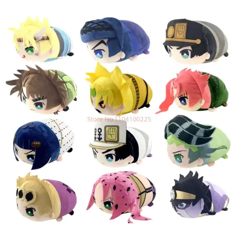 2026 New hot item Official Jojos Bizarre Adventure Noriaki Kakyoin Double Size Lying Plush Pillow Soft Stuffed Cushion Anime Peripheral For Fans
