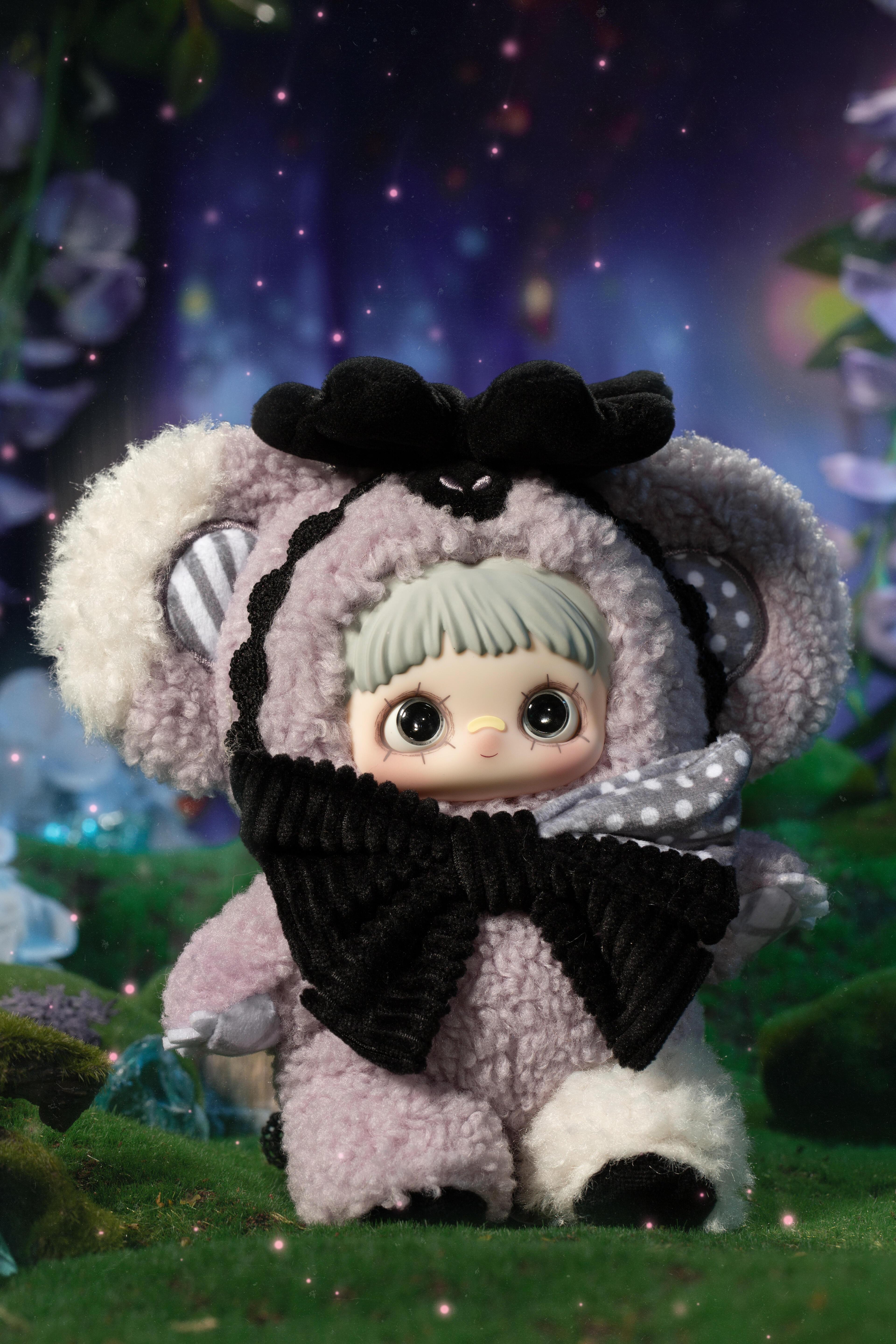 Maymei Symbiote Neverland Series Plush Blind Box V4, Kawaii Twin Secret Realm Series Stuffed Blind Box Doll  Mystery Plush Toys Collectible Birthday Christmas Gifts for Girls