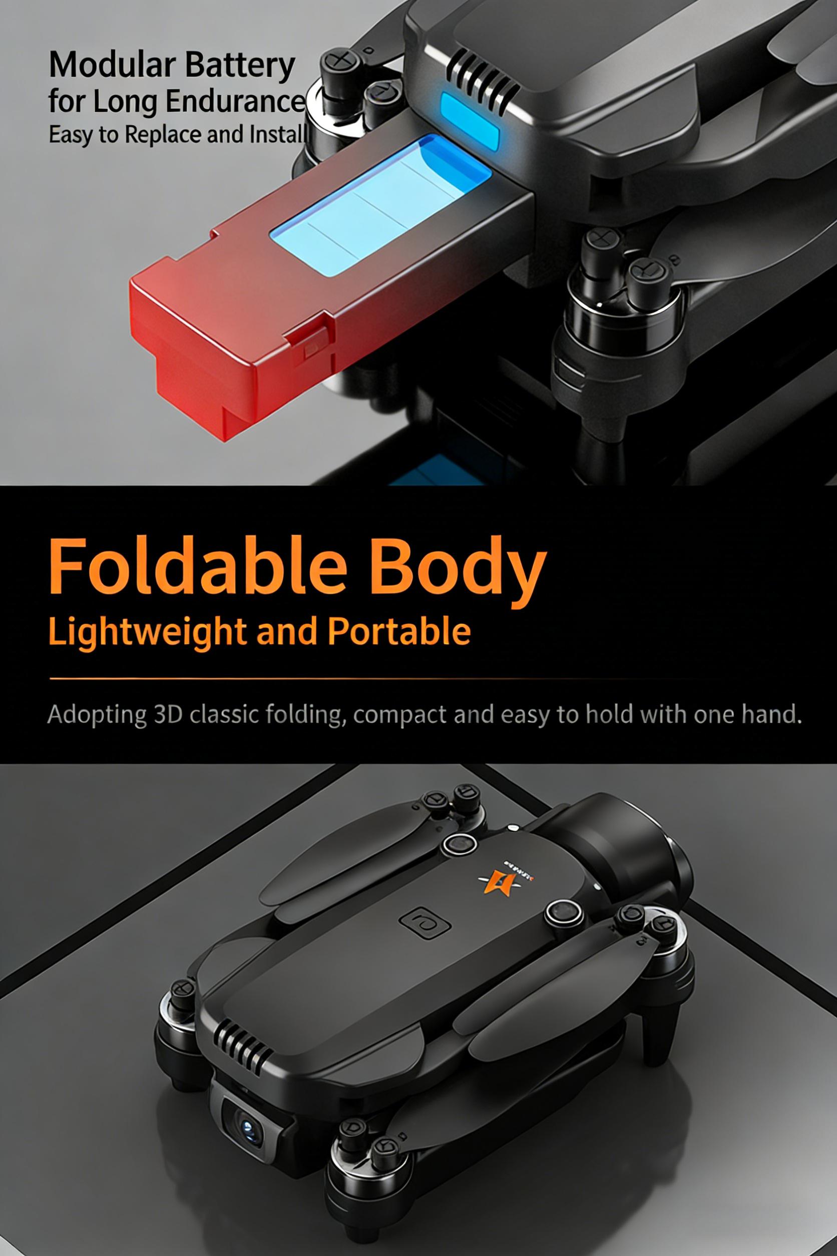 X5 Drone Accessory - 2.8-inch Screen Control - Dual Battery - Plastic Construction, Accessories