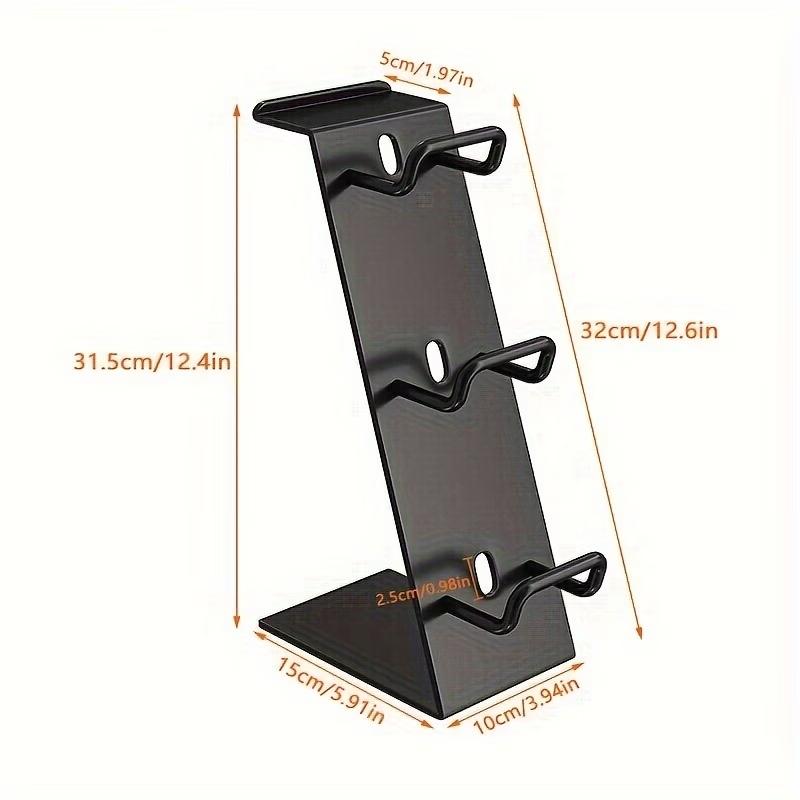 Multifunctional Game Controller and Headset Stand for Ps5 Ps4 Xbox Switch, Space-Saving Storage Rack for Dorm Room Bedroom School Living Room
