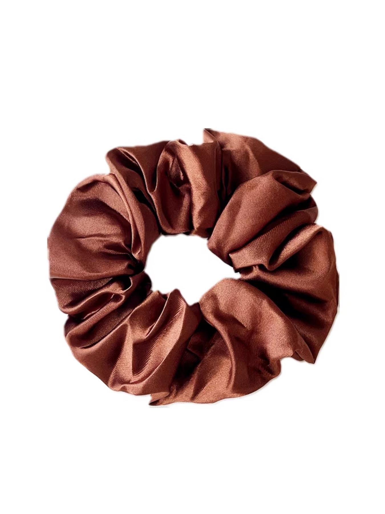 6-Pack High-End Chiffon Hair Ties, Effortlessly Captures Lazy Aesthetic, Perfect for Daily Commute, Simple and Gentle Design
