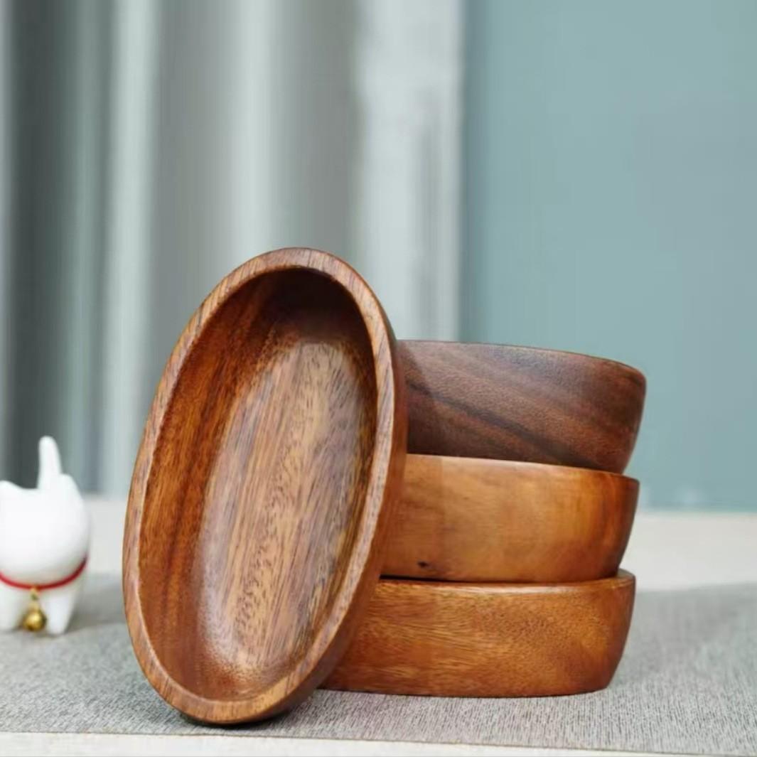 Natural Wood Vintage Appeal Oval Wooden Storage Box, Durable Jewelry Tray Organizer, Elegant Decorative Box, Decoration, Perfect for Vanity Coffee Table, Ideal Gift, Home Decor Organiser, Interior Storage Organizer, Dressing Table Box, Durable Organizers