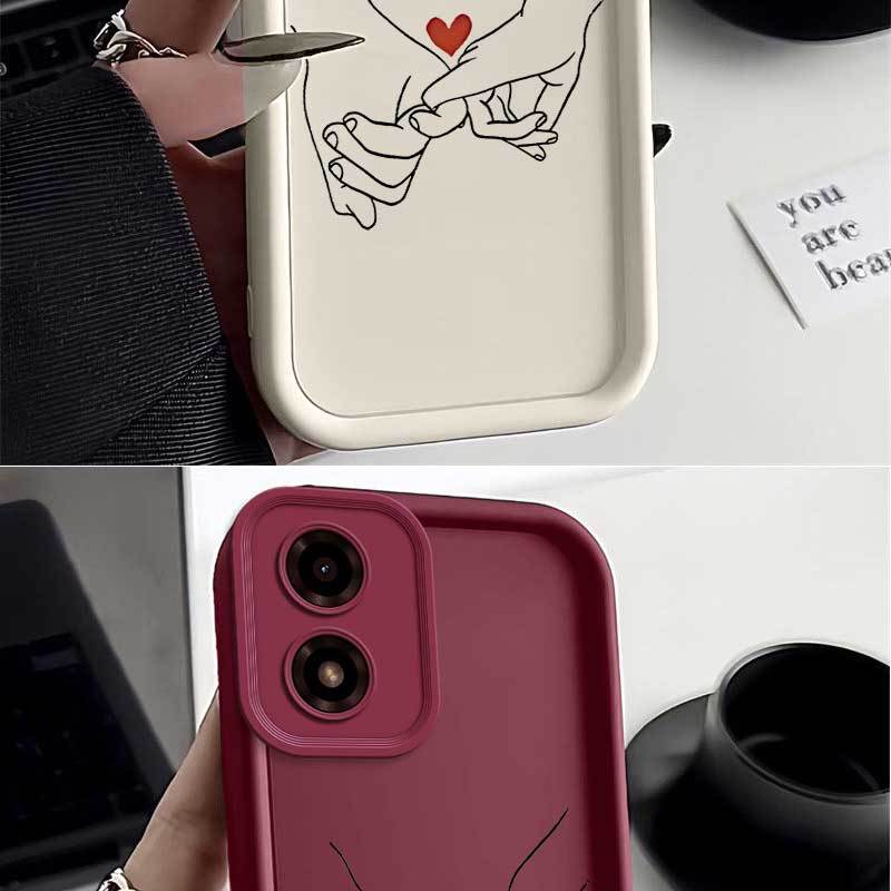 1 Piece E14 Promised Love Fashion Ready Flexible For Moto E14 Case With Elegant