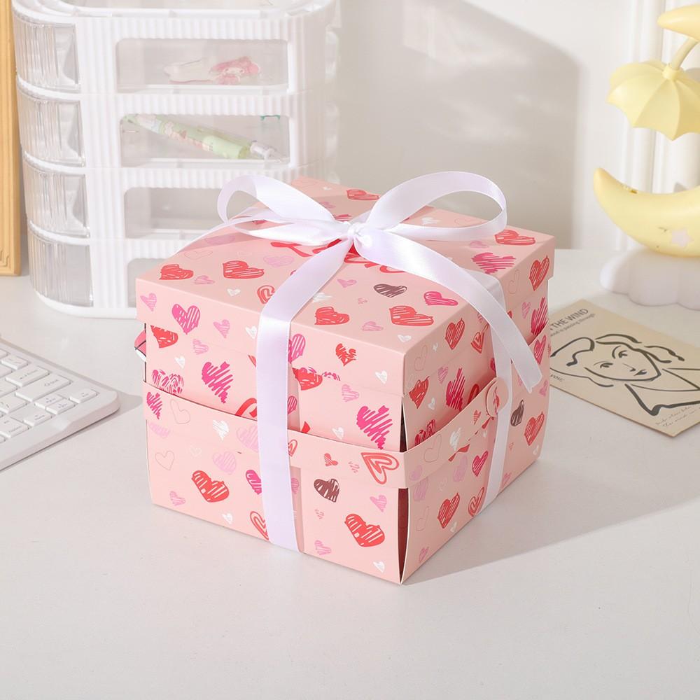 Creative Flying Butterfly Explosion Gift Box, Surprise Pop Up Box, Funny Gift Packaging for Valentine's Day, Birthday & Party