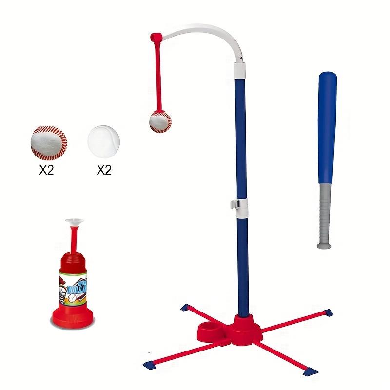 3-In-1 Baseball Set, Automatic Ball Launcher, Fun Batting Training, Hand-Eye Coordination, Family Interaction, Ages 8+, Indoor/outdoor