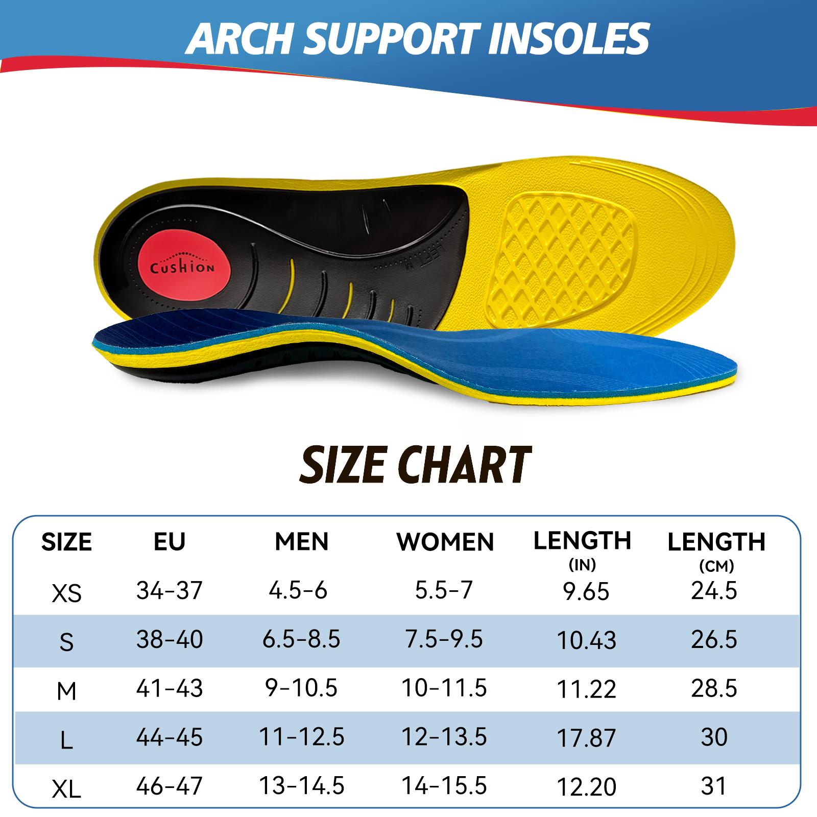 Dr.Laolis's Plantar Fasciitis Feet Insoles for Men & Women, Heavy-Duty High Arch Support  Insole, Shock-Absorbing Insoles, Orthotic Insoles, Trim-To-Fit Design, Ideal for Running, Hiking, Work Boots, Shoes, Footwear, Foot Pads