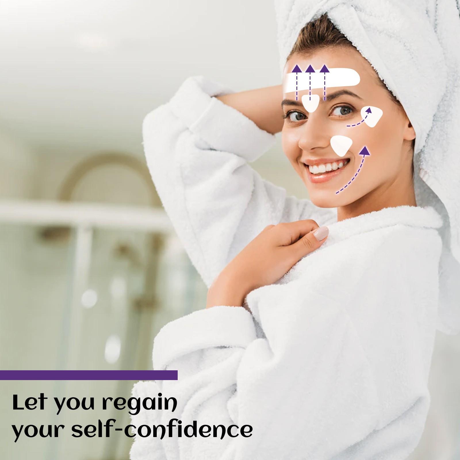 KHAZIX 90/180pcs Multi-Color Triangle Gentle Care Facial Patches,  Single Item, No Alcohol or Aerosol, Made in China