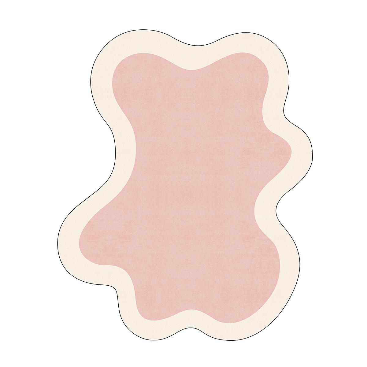 New Oriental Koi Pond Irregular Shape Carpet, Balcony Sunroom Natural Plush Mat, Lotus Leaf Water Grass Fish Pattern Home Decor Non-Slip Thick Rug, Botanical Area Rugs #TOP PICKS