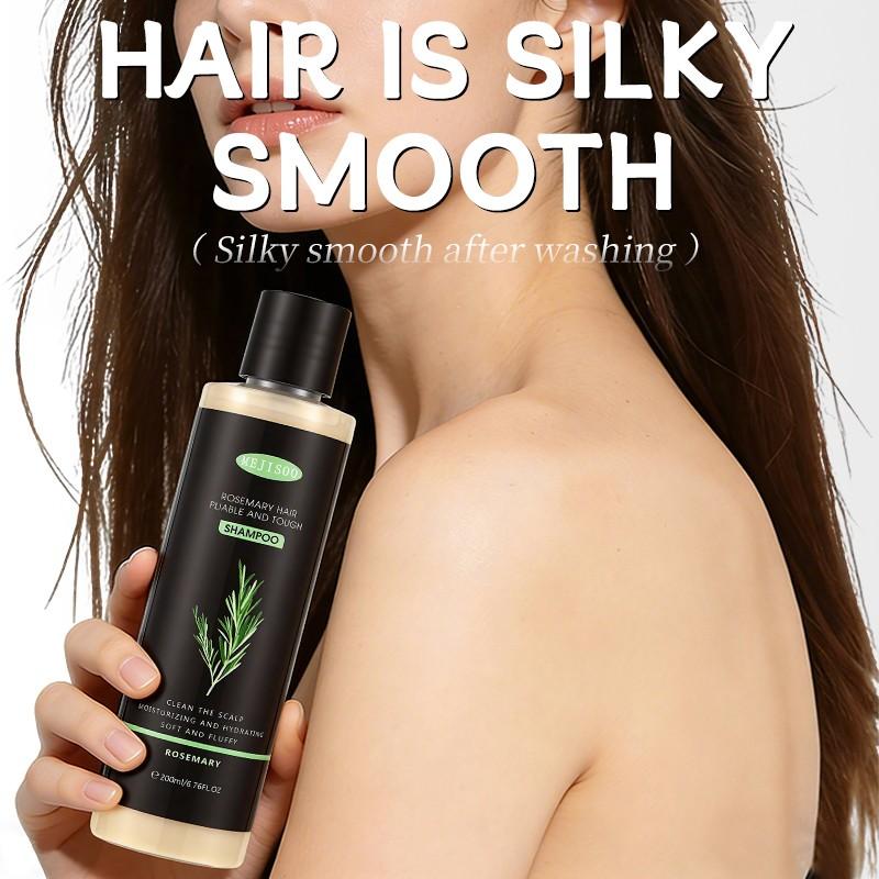 Mejisoo Rosemary Shampoo, Oil Control and Dandruff Removal, Improves Flat Hair, Volumizing, Rosemary + Polygonum + Ginseng Extracts