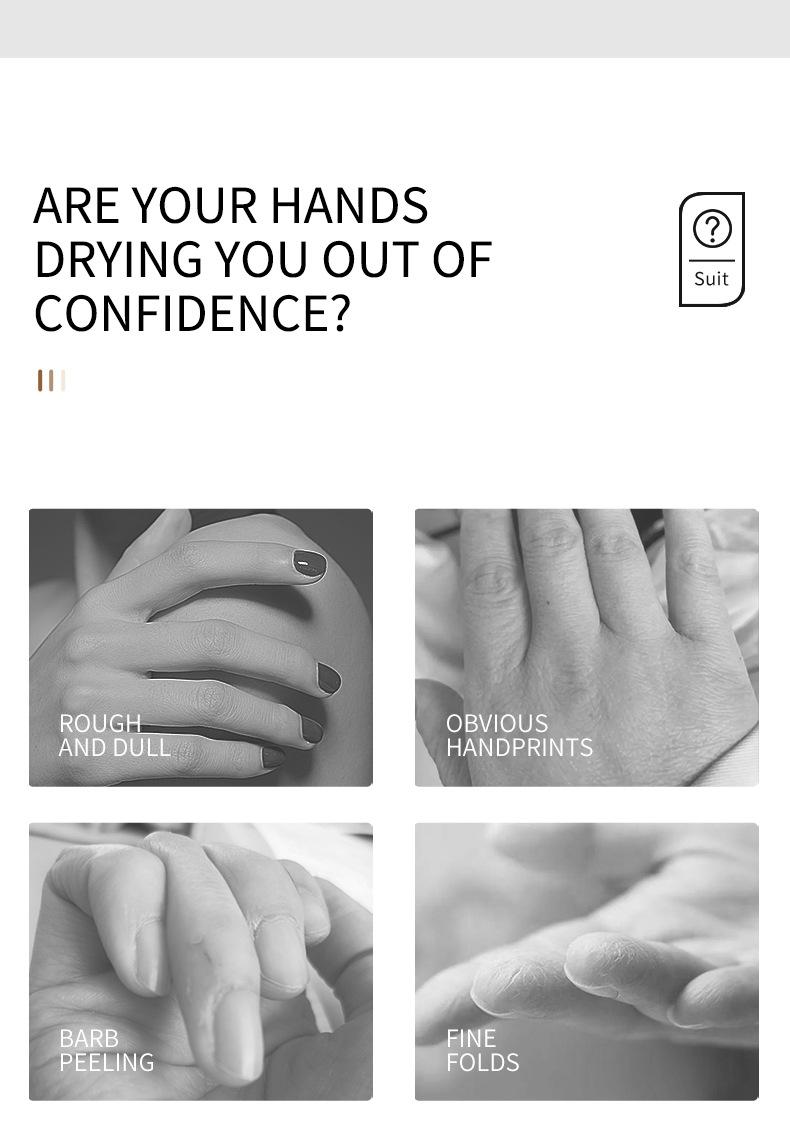 SADOER Anti-Crack Mini Hand Cream Hand Skin Care for Dry Cracked Hands Set, 5 Pieces Included