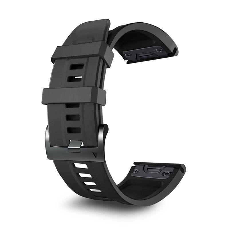 22/26mm quick installation strap, compatible Garmin tactix 8 47/51mm/Descent G2/Mk3i 51mm/Fenix 8 51/47mm/7X/7Pro/6X/6pro/5X/5plus， Soft silicone sports strap compatible with quatix 5/6/7/Epix Pro 51mm/Tactix7 AMOLED/Enduro3 2/Forerunner 955 965