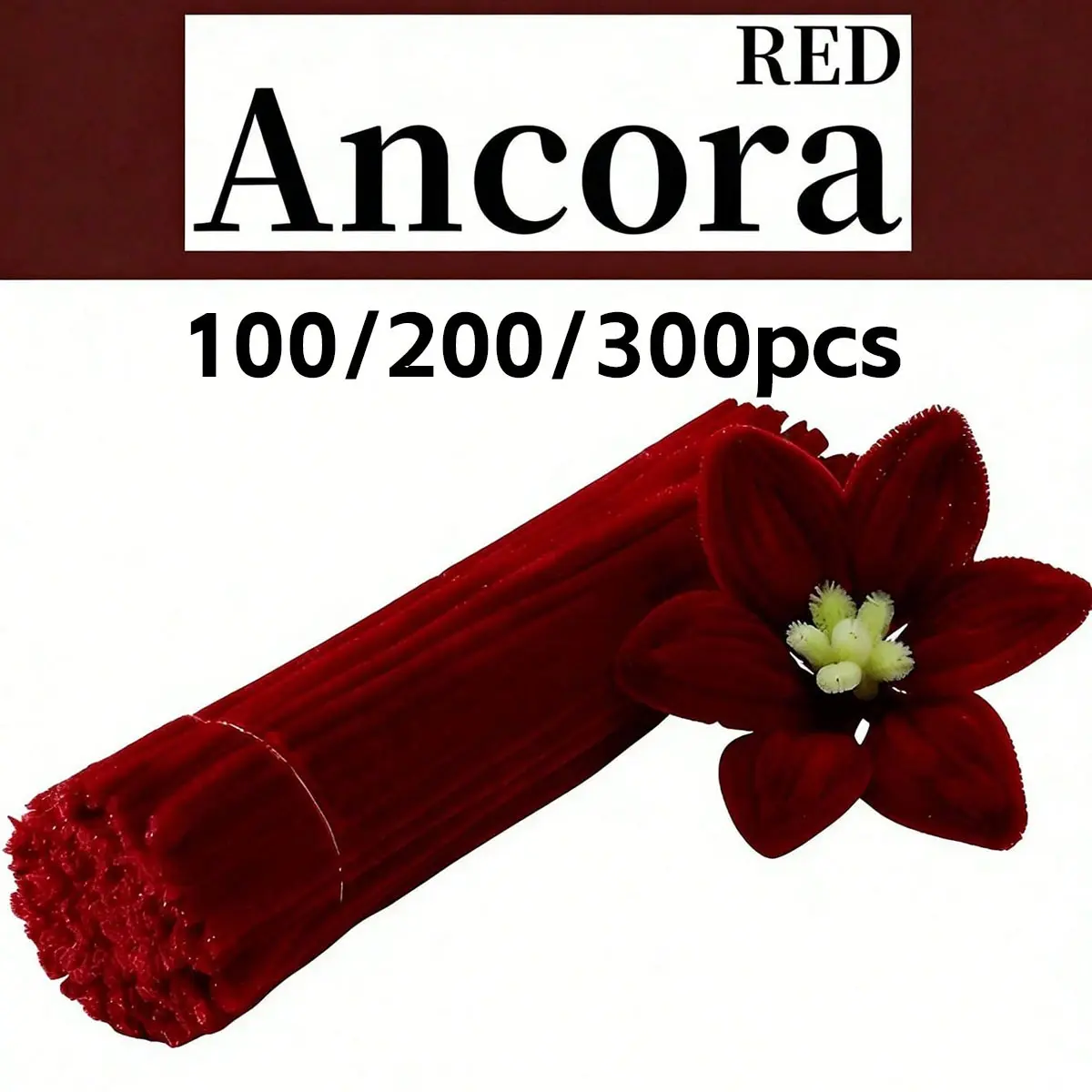100/200/300 Pack Tube Cleaning Brushes, Colorful Felt Bristles, Soft Felt Bristles, Handmade Tube Cleaning Brushes, Art Projects and Decor
