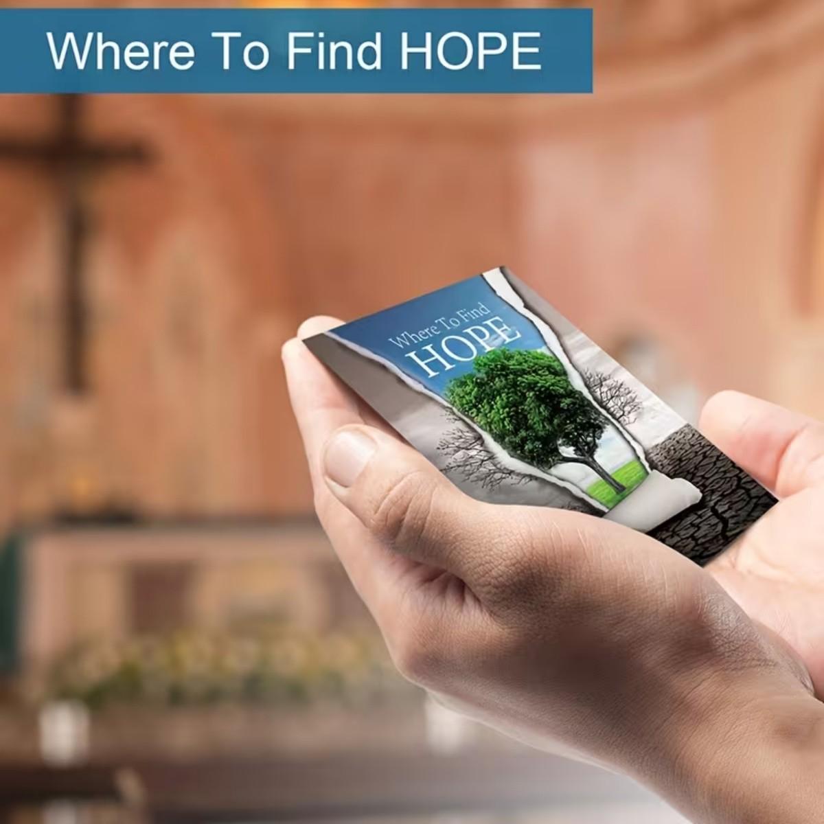 100 Gospel Tracts, Salvation Cards, Pocket-Sized Prayer Postcards, Christian Inspirational Bible Verses, Christian Gift Bookmarks，The Perfect Choice for Religious Festivals，Ideal for Parents and Friends。