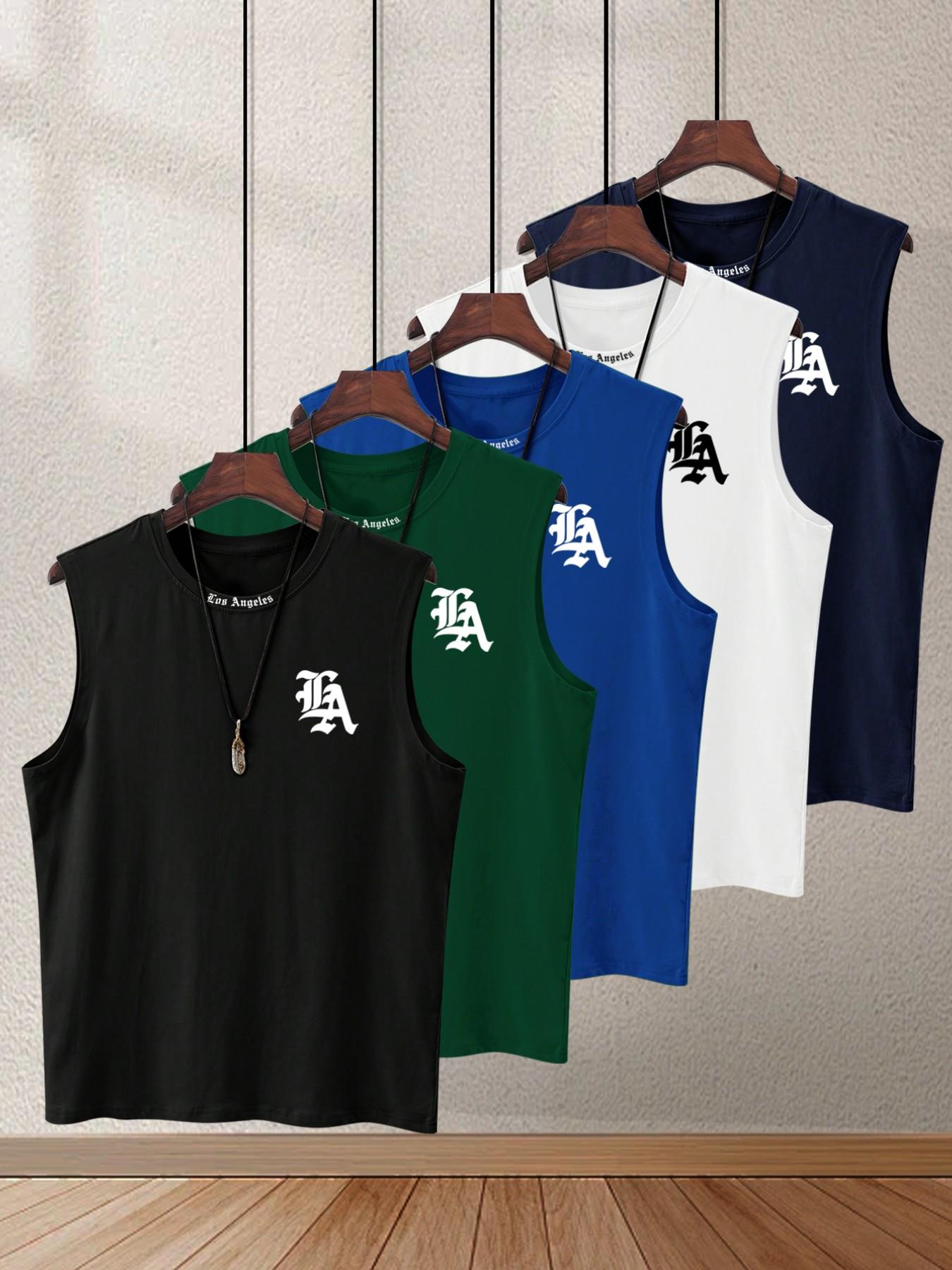 Men's Quick-Dry Sleeveless Tank Tops, Fitness Workout Vest, Gym Muscle Tee, Casual Summer Fitted T-Shirts, Comfortable Underwear for Sports & Daily Wear