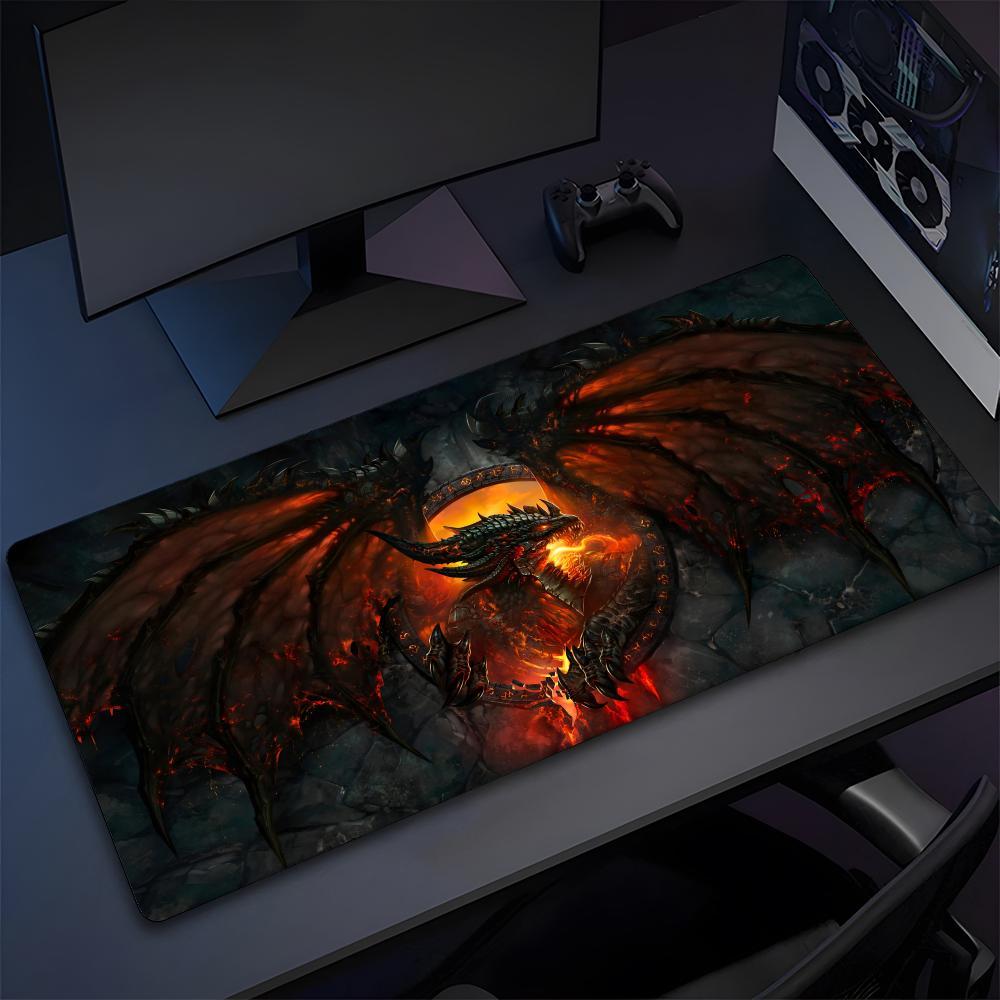 Extra Large Dragon Pattern Mouse Pad High Quality Natural Rubber Mouse Pad The Most Professional Washable Laptop Mouse Pad Gaming Mousepad Universal Mouse Pad