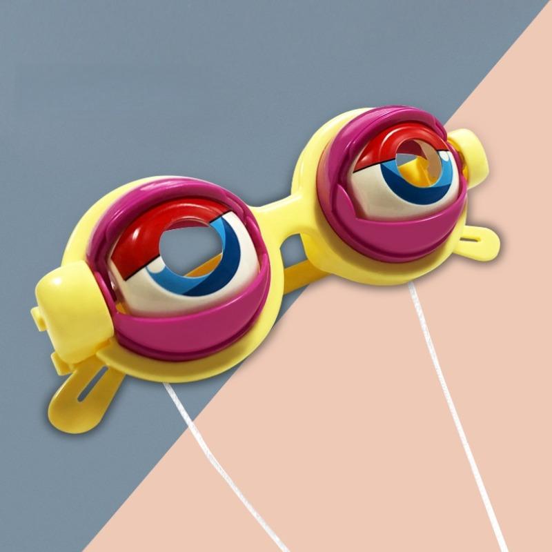 Funny Blinking Eyewear, Novelty Prank Glasses, Creative Crazy Eye Design, Adorable Toy Gag Gifts, Perfect for Party Fun & Jokes