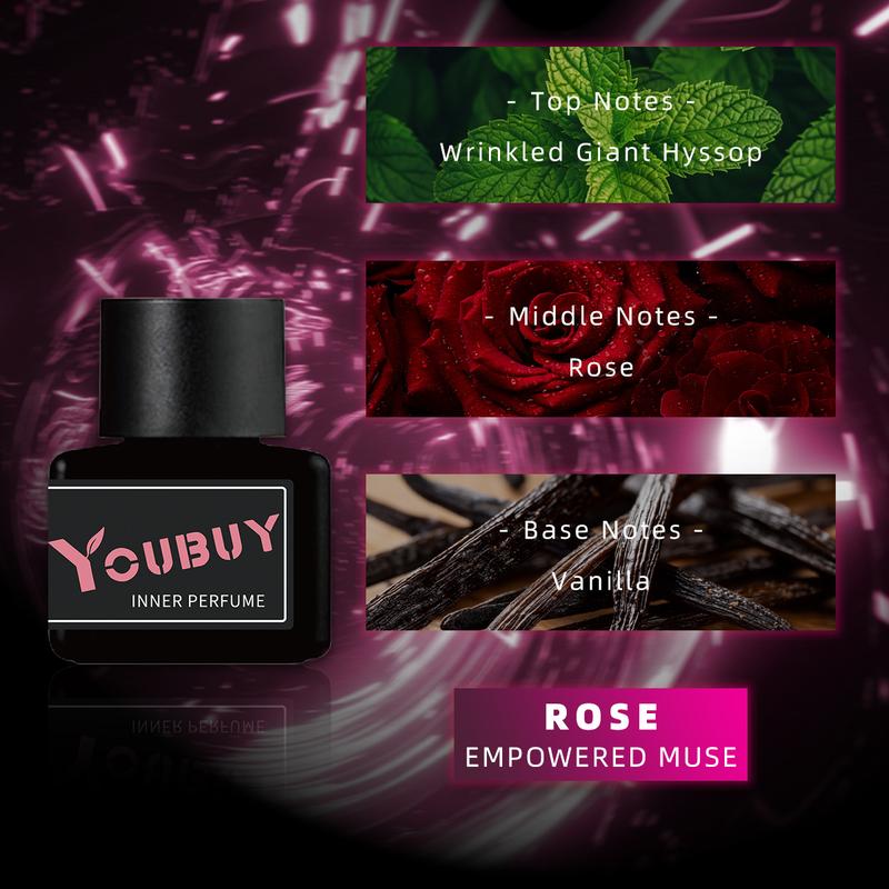 YOUBUY Intimate Perfume Drops-Enhance Romance & Confidence l 100% Natural & Safe for Sensitive Skin Fragrance Flora Cosmetic scentual fragrances