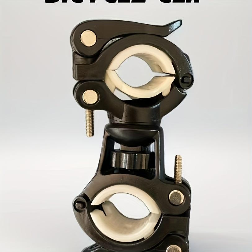 Bicycle Light Bracket, Flashlight Bracket For Night Riding, Front Light Fixed Bracket, Quick Release Fixed Rotating Clamp, Light Holder