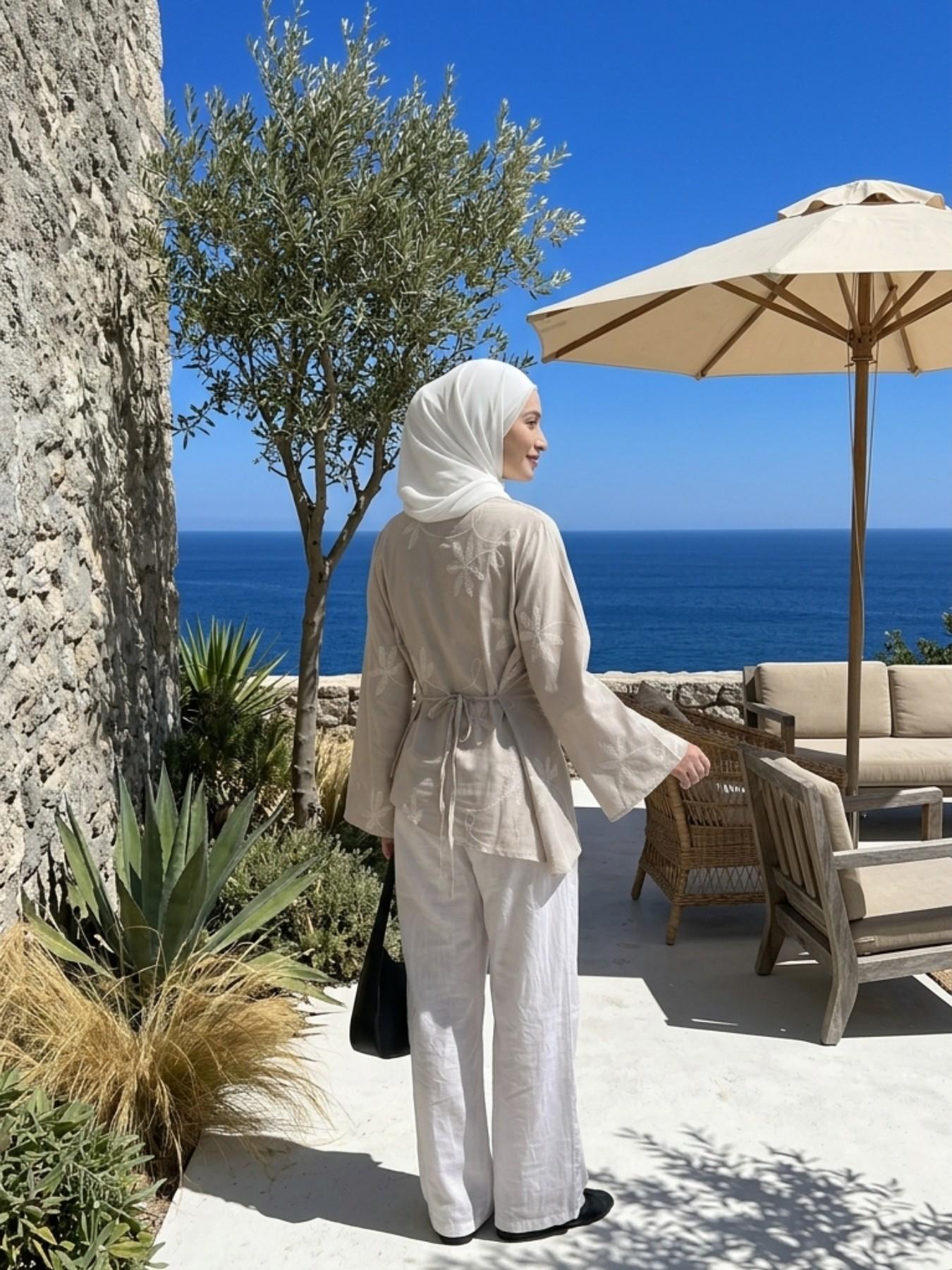 Elegant Casual Fashion Abaya Modest Top For Muslim, Islamic Modesty Clothes, Versatile Party Wear, Home, Perfect for Various Occasions, Stylish and Comfortable