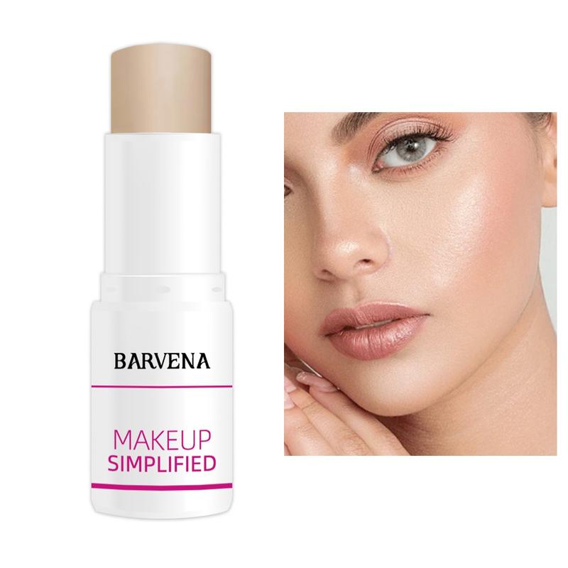 Waterproof Sweatproof Moisturizing Full Coverage Foundation Stick, Pore Minimizing Oil Control, Perfect for All Skin Tones, 20g Gift