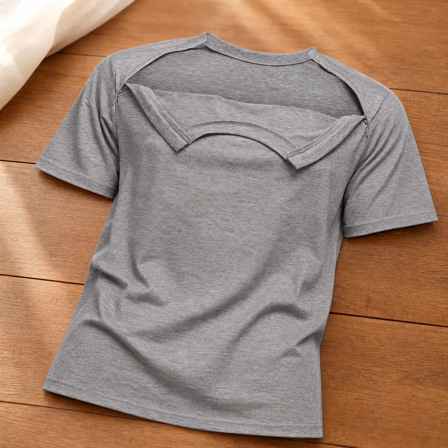 Unisex Chemo Port Shirt for Post Shoulder Surgery Recovery(Gift)
