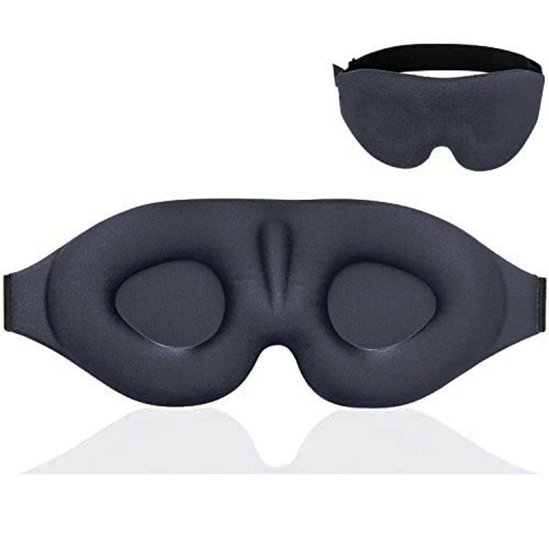 3D three-dimensional sleep blindfold, sleep magic memory sponge black shadow breathable eye protection travel essentials