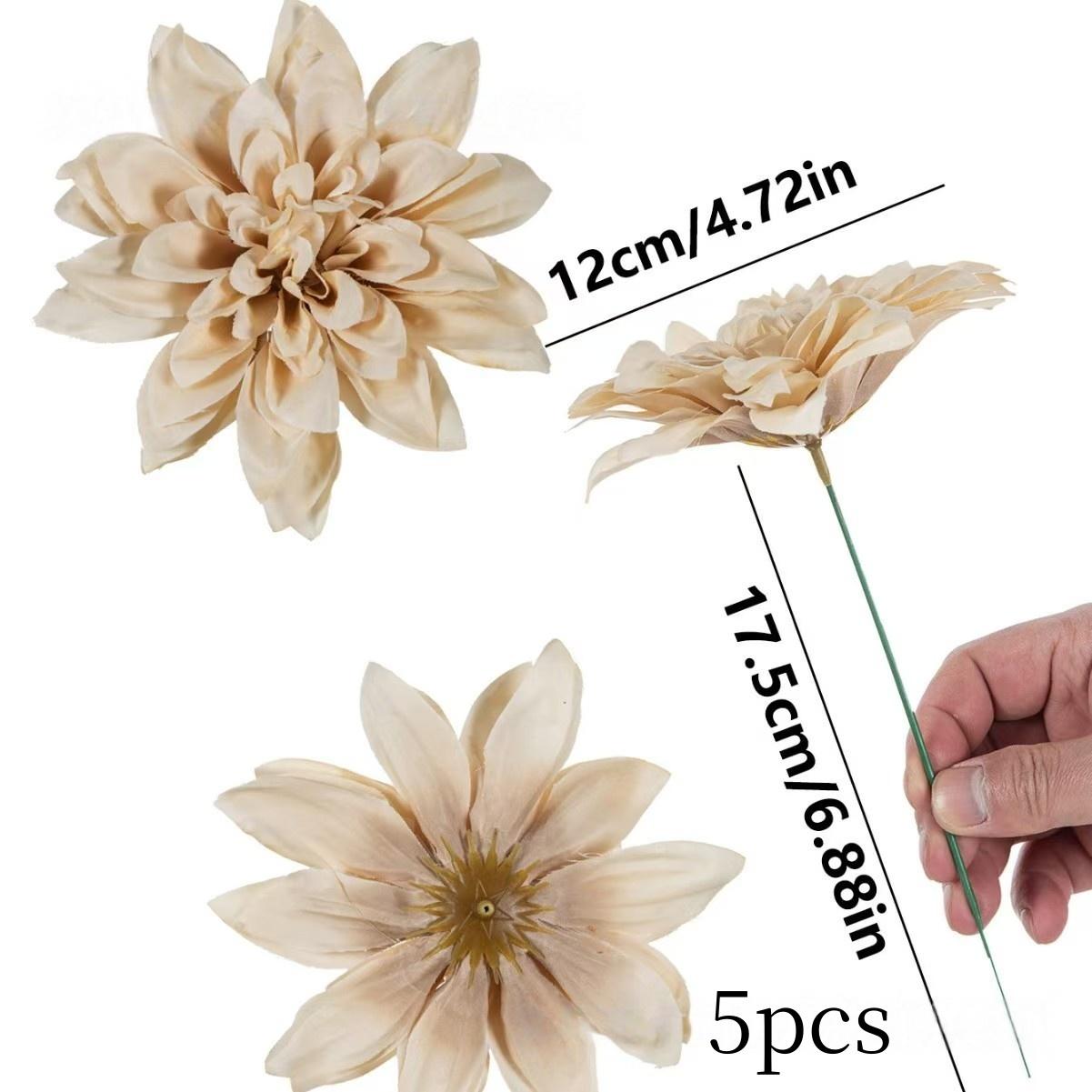 5pcs Artificial Flower Garden, Durable and Stylish Design, Ideal for Home Decoration, Perfect Gift Choice, Enhances Living Space Atmosphere