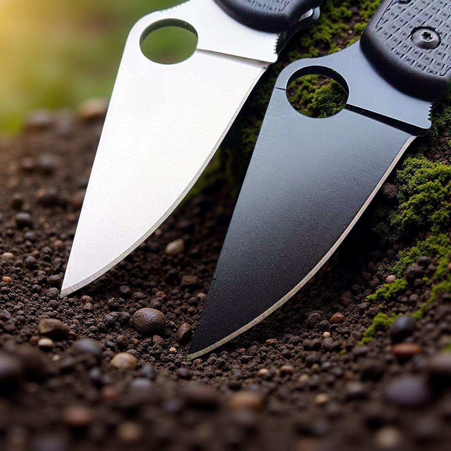 1 C223 folding knife, EDC mini pocket knife, nylon handle for mountaineering, camping, and fishing, portable EDC knife, a perfect gift for Christmas and Halloween