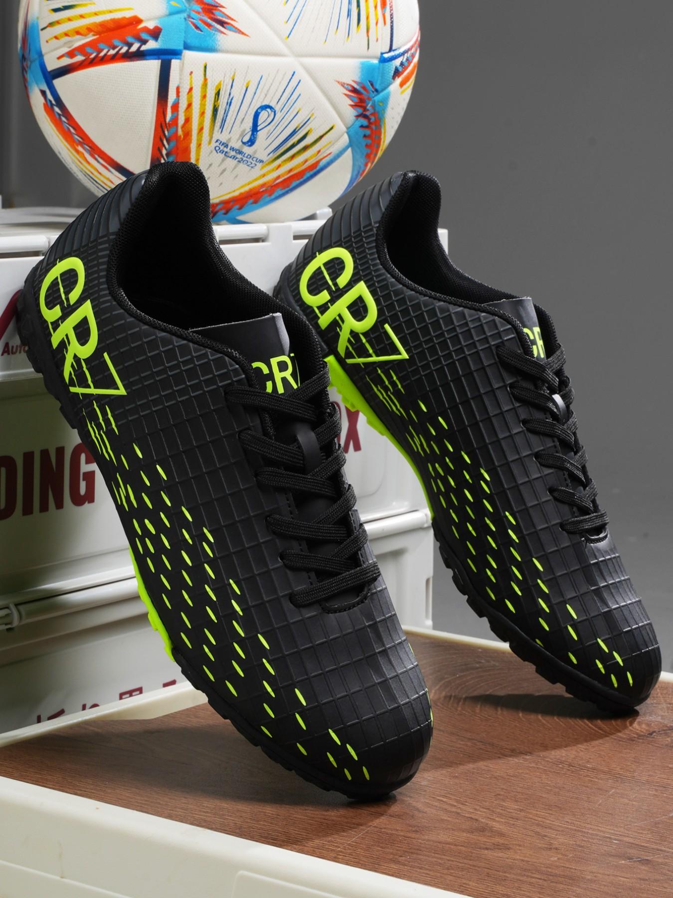 New Men Women Football Shoes World Cup Ag Long Nails Anti-Slip Training Outdoor Lawn Soccer Boots Low Top Short Nails Sports Shoes