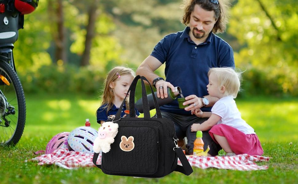 Diaper Bag for Mom, Cute Small Lightweight Crossbody Tote, Multifunctional Storage Bag for Baby Travel & Hospital Use Diaper Bag for Mom, Cute Small Lightweight Crossbody Tote, Multifunctional Storage Bag for Baby Travel & Hospital Use