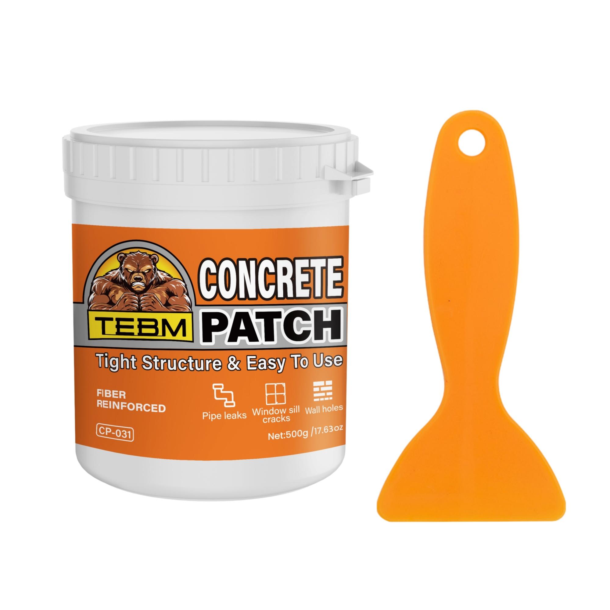 Industrial Grade Cement Crack Filler, Non-Shrinking, Smooth Seamless Finish, Weatherproof, Waterproof, Ideal for Foundation Repair, Concrete Restoration