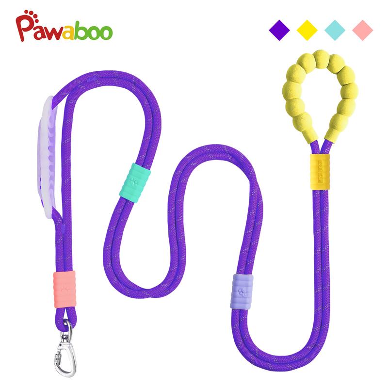 2026 Pawaboo Hands Free Dog Rope Leash, Adjustable Waist , Crossbody Rope with Explosion-Proof Handle, Lockable Metal Clipthe ,The Best Gift for Dogs and Owners,(66.87'' x 0.39'' x 0.39'') Outdoorfun dogaccessories