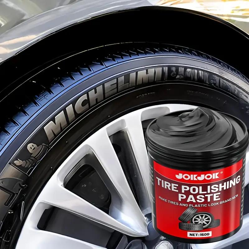 Tire Gloss Protection Agent, Premium Long-Lasting Shine Wax Protective Maintenance Coating, Keeps Car Tires Shiny and Bright
