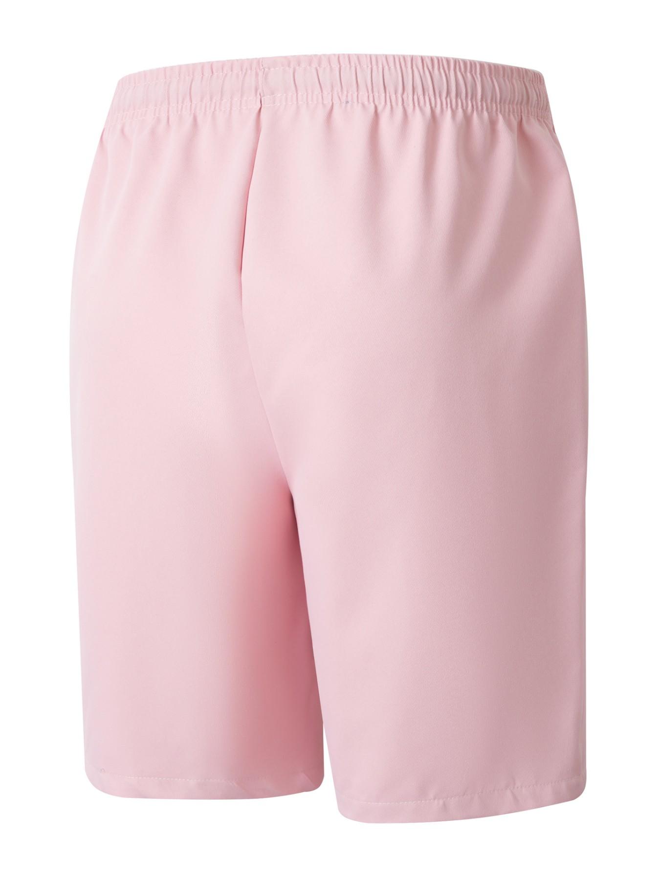 Men's Casual Shorts with Tie Waist, Summer Beach Shorts, Lightweight Quick-Dry Sports Leisure Shorts, Comfortable and Stylish