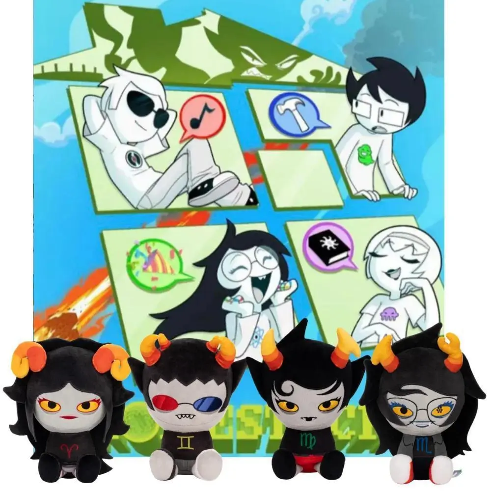 2026 hot item Game Homestuck Plush Toy Vriska Serket Plushie Anime Stuffed Doll Collection Cuddly Kids Child Birthday Christmas Gifts Popular toys