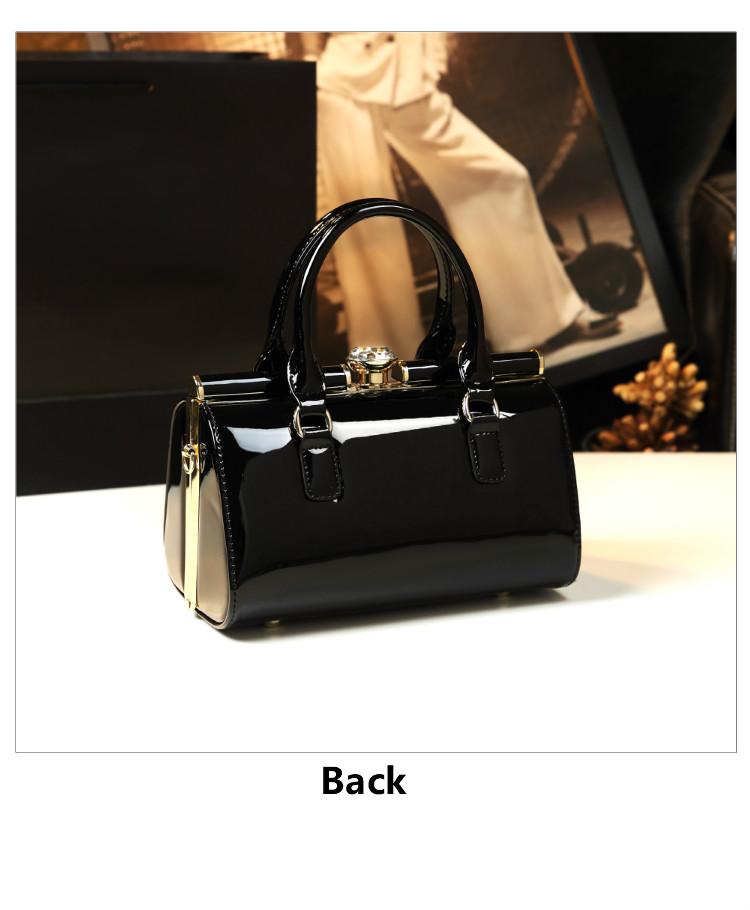 Elegant Matte Finish Handbag, Fashion Lock Closure Boston Bag, Vintage Style Commuter Crossbody Small Bag, Women's Stylish Shoulder Purse