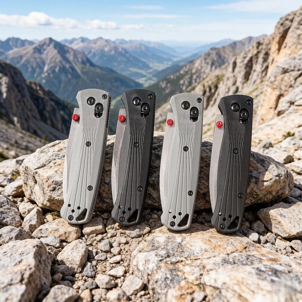 Multifunctional Edc Tool Pocket Knife Fruit Knife Non-Slip Handle Fashion Design Kitchen Essential for Camping Fishing Daily Use Good Gift