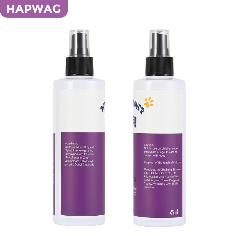 HAPWAG Pet Odor Eliminator Spray – Non-Toxic, Cedar Scent, Safe For Pets & Kids (8oz)
