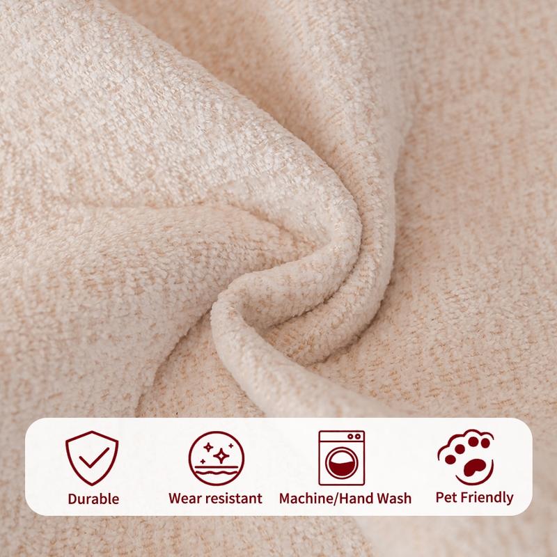 Anti-Slip Durable Sofa Cushion, Washable Pet Protection Cover, Soft Sofa Protector, Dustproof for Living Room and Office, Easy to Clean Cat Scratch Resistant
