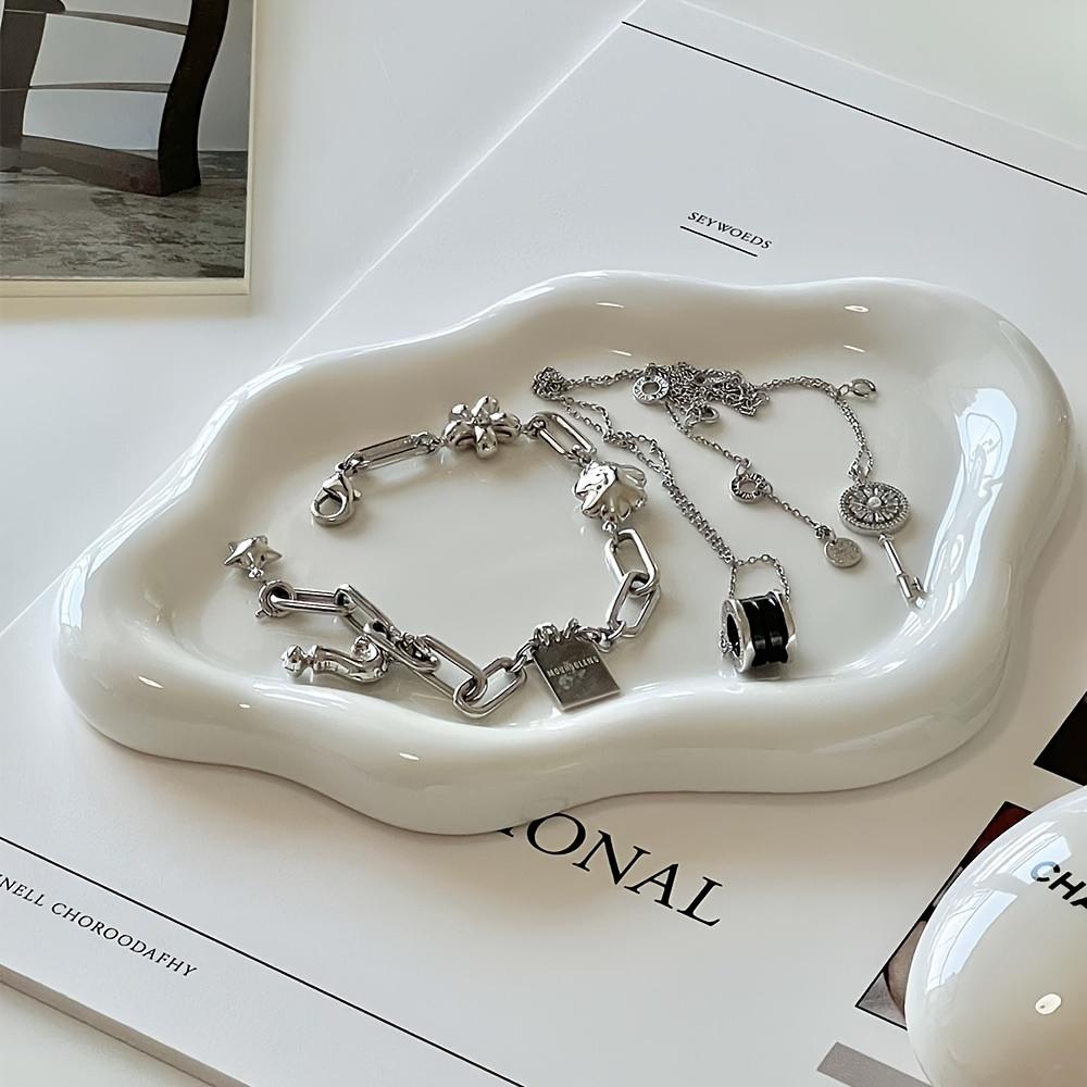 Cloud-Shaped Jewelry Tray, Decorative Collectible Statue, Space-Themed Home Decor, Versatile for Various Rooms, Perfect Gift Ideas