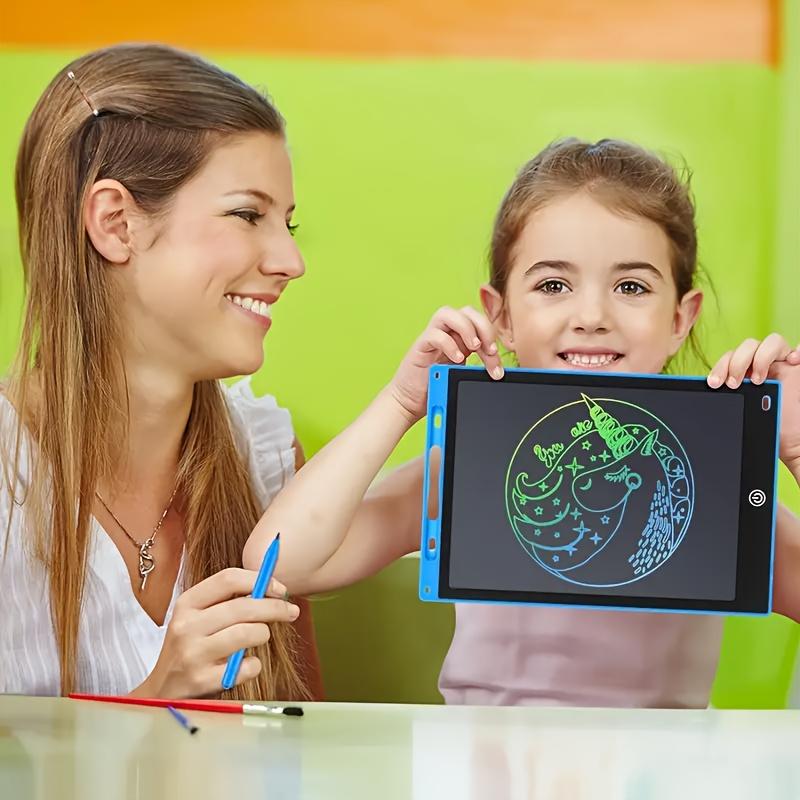 LCD Writing Tablet with Colorful Screen, Drawing & Stylus, Battery-Powered, Educational Board Game, Ideal Gift, Interactive Learning Tool