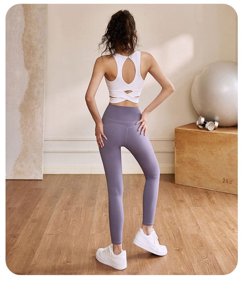 Women's sports bra 2026 summer new high-intensity yoga wear outdoor sports Pilates tank top