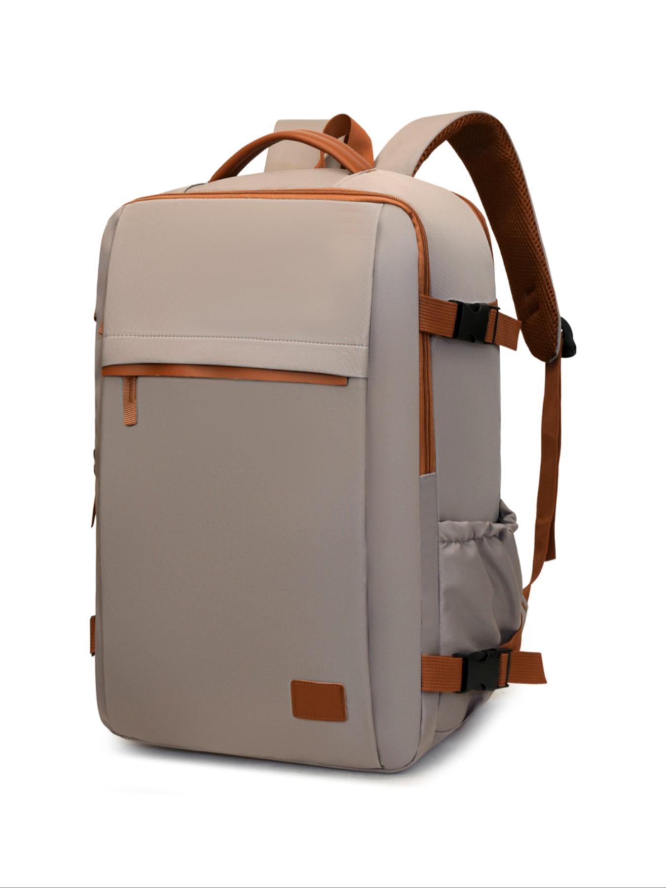 Large capacity, lightweight, Organized backpack, Casual travel backpack, multi-compartment and multi-pocket design, suitable for airline cabin bags, multi-functional travel backpack carried by hand or back, must-have for men and women for lug