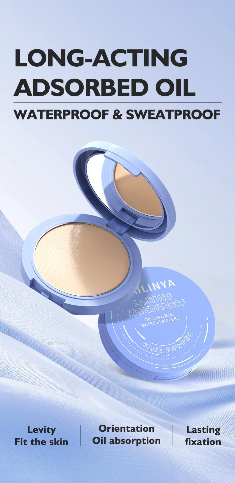 Setting Powder Cake, Smooth Matte Finish, Oil Control Long-Lasting, Natural Non-Shedding Loose Powder, Beauty Makeup Essentials