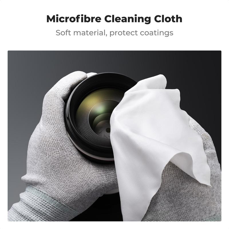 【K&F CONCEPT】Spiral Halo Camera Lens Filter, Premium Optical Glass Halo Swirl Special Effect Filter with Cleaning Cloth for Camera Lens